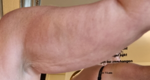 arm voor close up